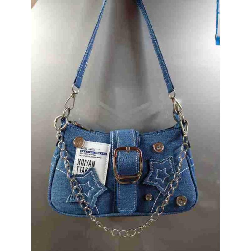 

Ковбойская сумка-подмышка синий