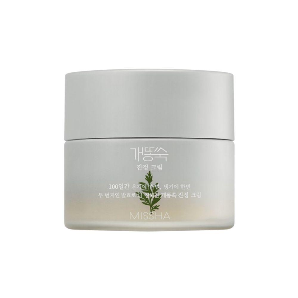 MISSHA Artemisia Calming Cream Soothing & Skin Barrier Care Moisturizer 50ml