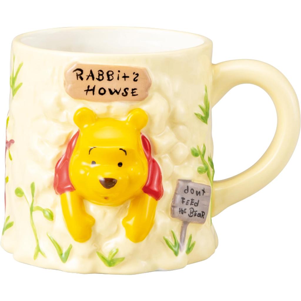 Disney the Rabbit House Happening Approximately Approximately 11 X 9cm In Perfect As a Birthday Gift or Tableware Product San4528 "Winnie Pooh" Mug,