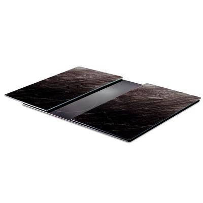 2x Cubierta de Tabla de Cortar de Vidrio para Cocina para Placas de Inducción 60x52