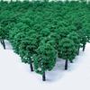 Asunico Diorama Trees, Set of 100, 7cm, N Gauge, for Railway Models, Architectural Models, Scenery, Forest Miniatures, and Materials (7cm)