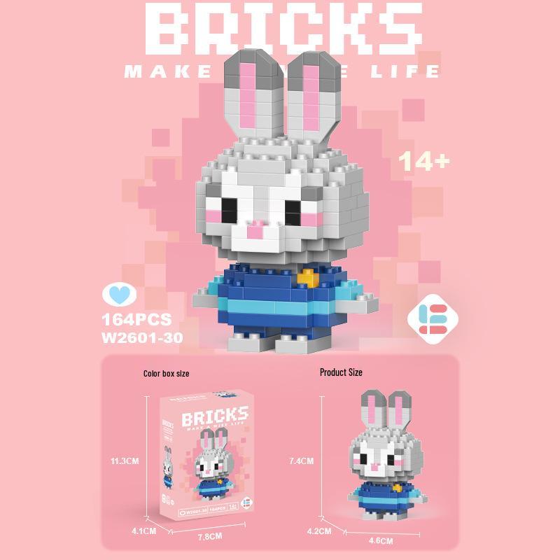 StellaLou Cartoon Minifigure Building Blocks – Educational Assembled Toys Blind Box Gift