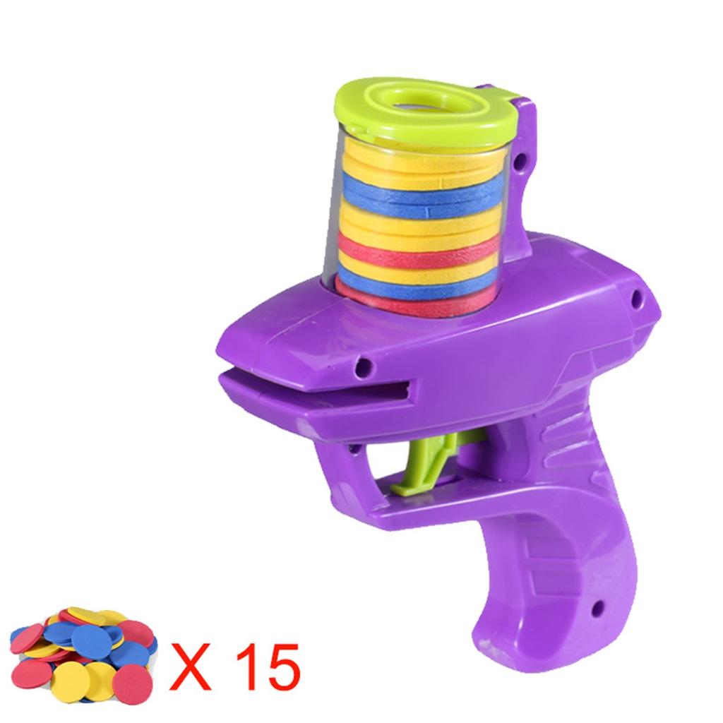 Pěnový disk Play Toy Disc Venkovní hračka pro děti Dárky Hračka(Zelená, Fialová)