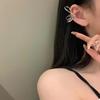 1 stk Dame Koreansk Mote Sommerfugl Øreklemmer Smykketilbehør Falsk Piercing Estetisk Uttrykk Vintage Øredobber