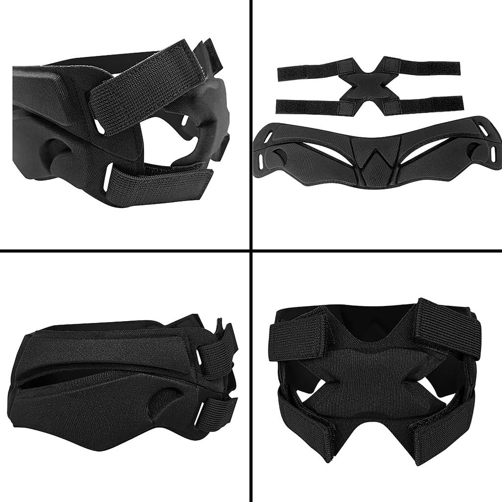 Highly Head Guard for American and Other Outdoor Black for Adults Ultra-Lightweight, Elastic, Breathable, Sweat-Wicking Soccer, Rugby, Baseball,