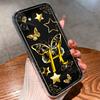 Phone Case For Samsung Galaxy A06 A07 4G 5G Cute Butterfly Letter Clear Silicone Protective Cover For SamsungGalaxyA06 A07 Funda