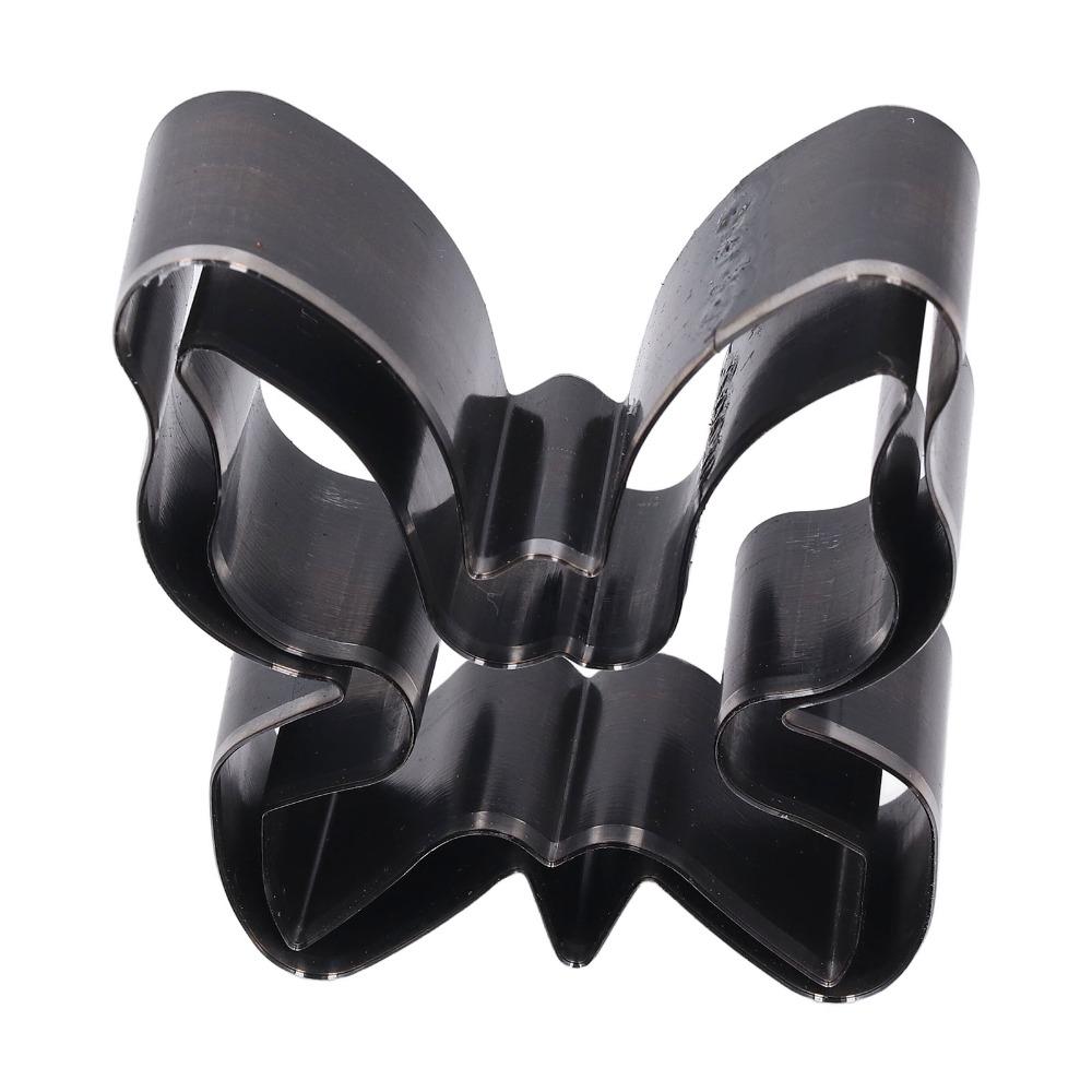 2 PCS Handmade Butterfly Shape Punching Die DIY Keychain and Wallet Making  For DIY Leather Craft