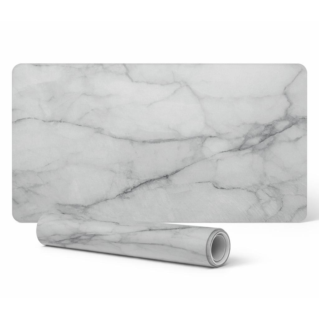 Marble Texture Gaming Mouse Pad and Keyboard Pad 120X60 Cm