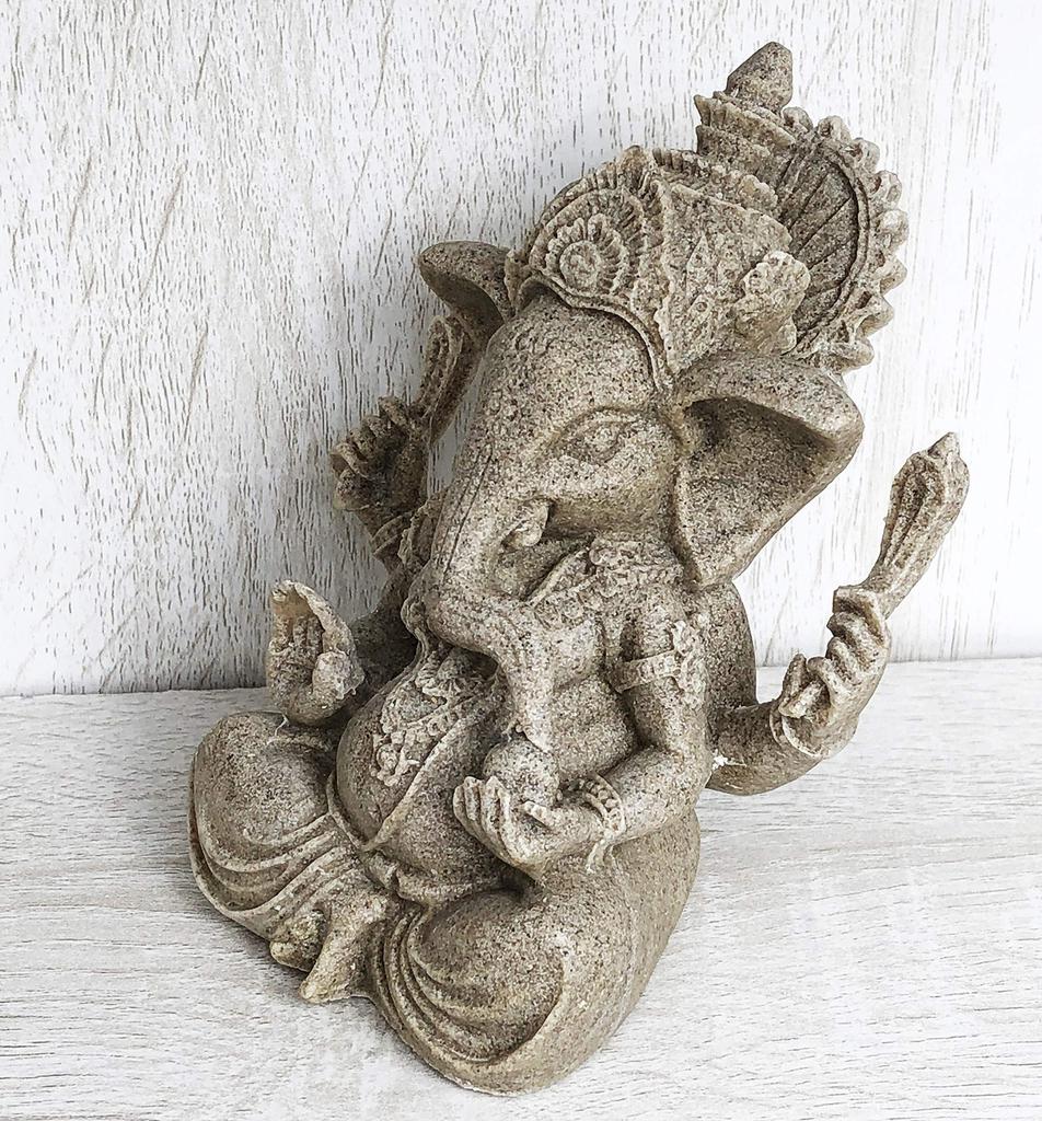 Ganesha Figurine, Indian God Elephant, Asian Goods, Dream-Fulfilling Elephant Ganesha Statue [DLAVE]