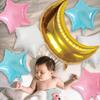 [Balloon Shop] Extra Large Aluminum Balloon Moon & Star Extra Large Moon Girls Boys Baby Photo Nap Art Balloon Children Adults Beautiful Cute Stylish