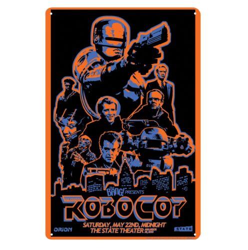 

f1Robocop Paul Verhoeven Scifi Retro Movie Metal Poster Tin Sign 20x30cm Plaque 20x30cm（7.8x11.8inch）
