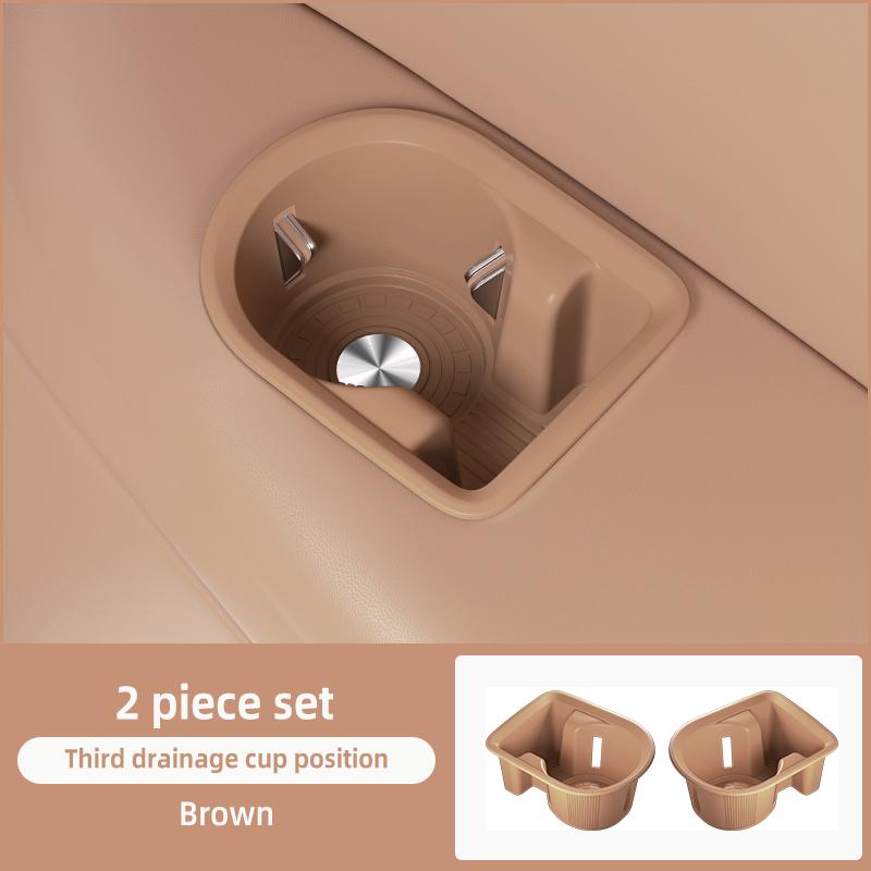2Pcs Cup Holder For AITO M8 5Seat/6Seat 2025 2026 Third Row Seats Drinks Holder Rear Seat Water Cup Cover Interior Accessories