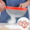 Lightweight Food Sieve Hanging Hole Design Durable Filter New Mesh Scoop Strainer  for Home Kitchen