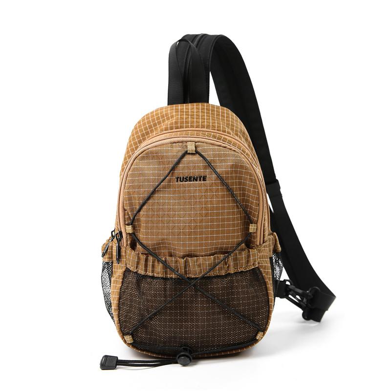 Multifunctional Chest Bag Men's Outdoor Small Backpack Lightweight Sports Crossbody Bag
