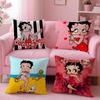 B-Bettys-Cute-B-Boops Pillow Case Plush Fabric Soft Double-Sided Printed Sofa Warm Winter Home Gift Cushion Cover