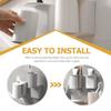 Organizers Magnetic Tooth Cup Storage Rack Brush Holder Wall Toothbrush Grey