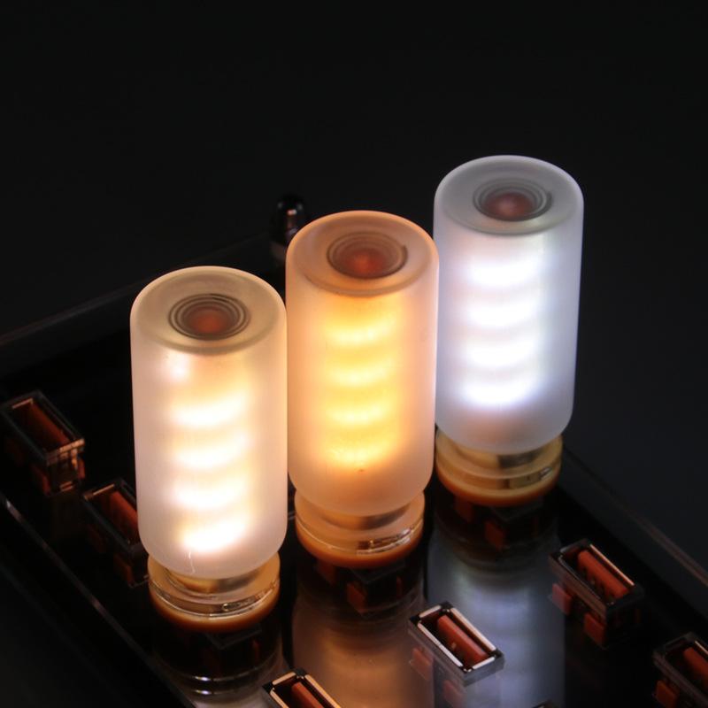 Car Usb Led Spiral Filament Touch Dimming Bulb 5V Retro Led Bulbs 1W Night Light Camping Incandescent Decorative Led Lighting