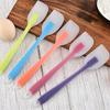 Silicone Cream Butter Cooking Spatula Heat Resistant Utensils Scrape Decorator Translucent Kitchen Baking Tools
