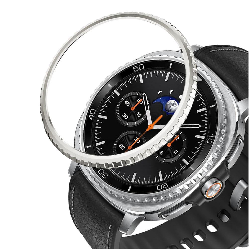 For Samsung Galaxy Watch 8 classic 46mm Stainless Steel Metal Bezel Ring Cover Protector Shell Galaxy Watch 8 Classic Protective