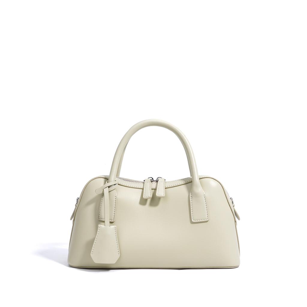 New High-end Simple and Versatile Niche Design Leather Underarm Portable Messenger Bag Temperament