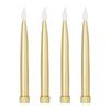 4Pcs Taper LED Candle Lamp Warm Light Electronic Candle Light  Wedding Centerpiece