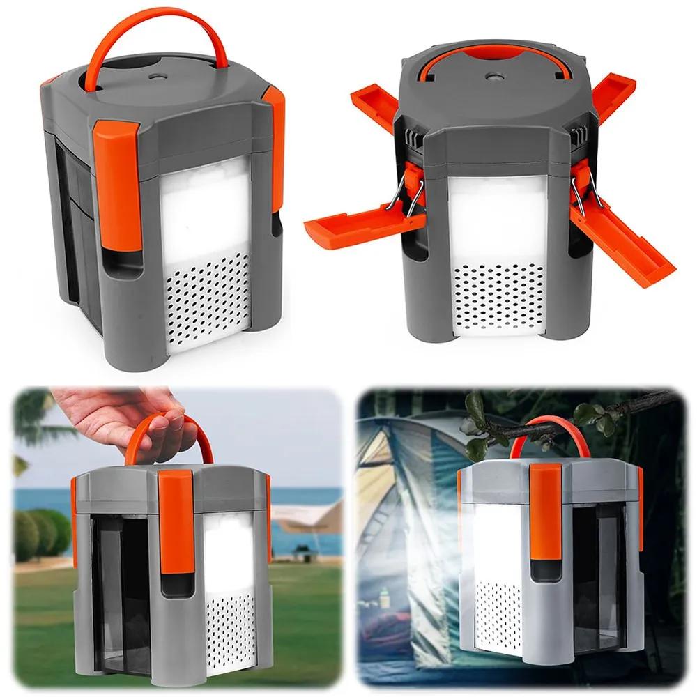 Emergency Salt Water Lamp Outdoor Camping LED Self Powered Disaster Light S6