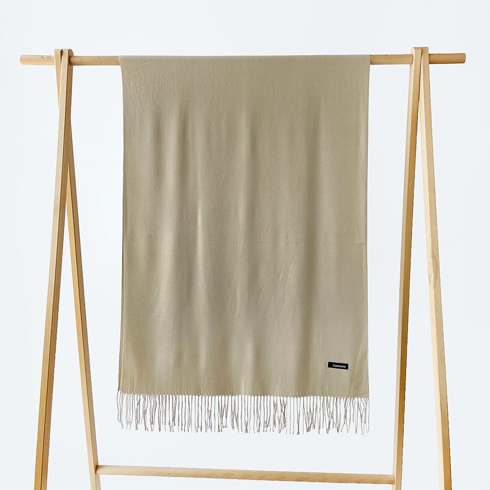 Multi-color imitation cashmere shawl scarf high-end fashion order versatile warm scarf women