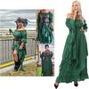 Renaissance Dress Women Medieval Costume Victorian Dresses Peasant Gothic Fairy Witch Wedding Under Dress