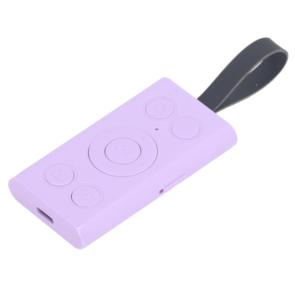 Bluetooth Remote Control 9 Key Camera Selfie Clicker Video Scrolling APP Book Page Turner for Phone