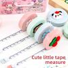 Cute Cartoon Mini Tape Measure for Portable Measurement of Three Measurements, Chest Circumference and Waist Circumference