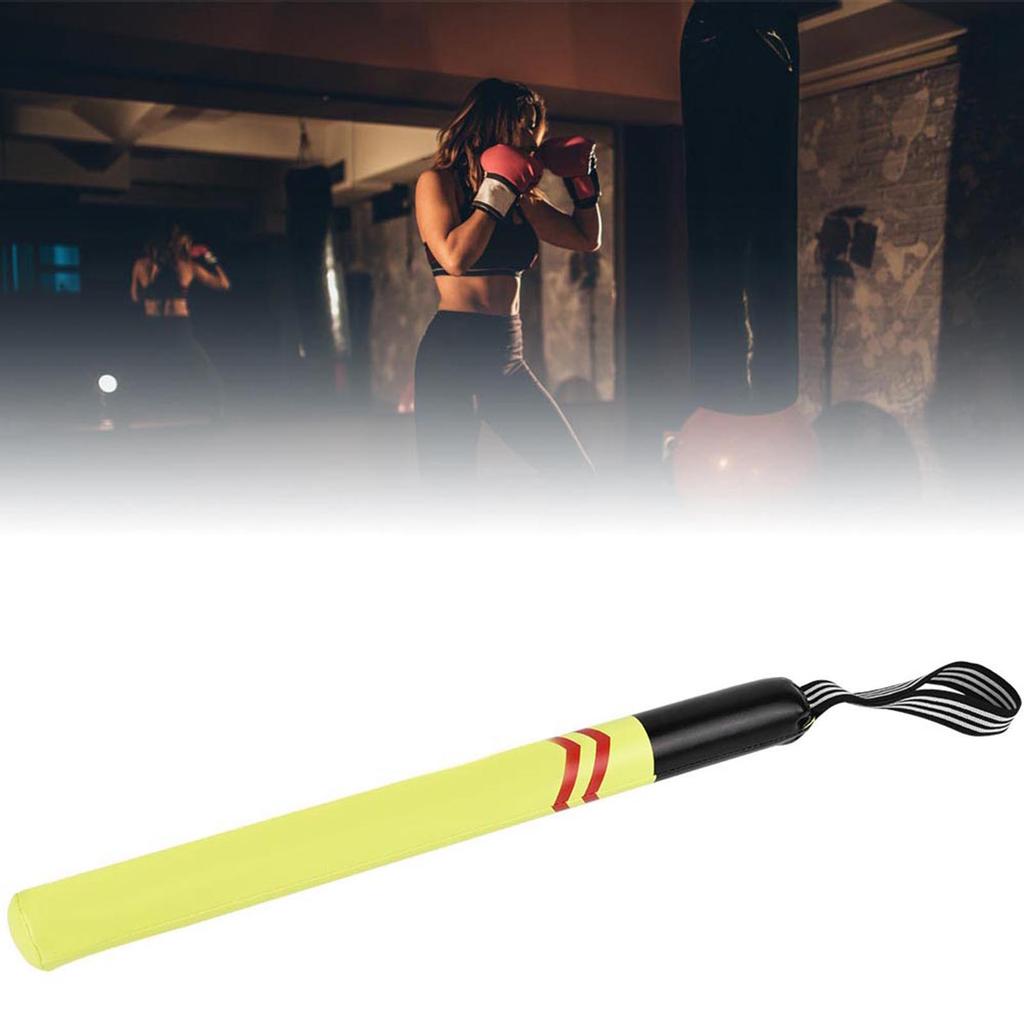 Durable Boxing Stick Target Fitness Training Tool Equipment Combat Striking Sticks Yellow