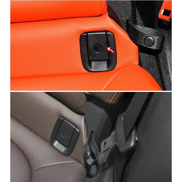 Restraint Anchor ISOFIX Button Connector Cover For BMW 2 Series F45 F46 X1 F48 F49 X2 F39 Car Rear Seat Child