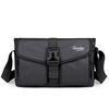 Men'S Crossbody Bag Nylon Lightweight Chest Shoulder Bag With Zipper Pocket Waterproof Outdoor Travel Sport Messenger Bag