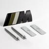 1Pc Metal BMW Grille M Badge Clip Foot Fixed Modification Logo Decorative Sticker For BMW M1 M2 M3 M4 M5 M6 M7 M8 Accessories CG0
