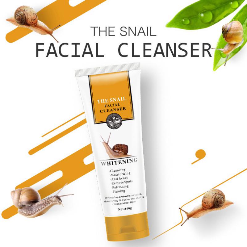 The Snail Facial Cleanser Hydrating Control Oil Nourishing Skin Face Cleaning Product buy from