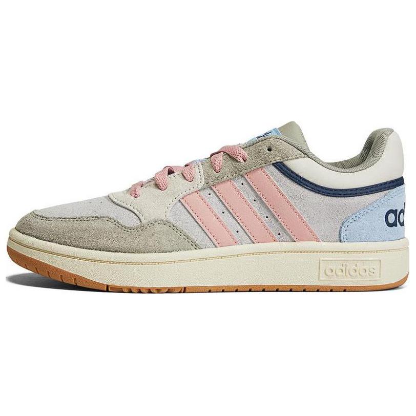 

Adidas Hoops 3.0 Basketball Shoes Cream White Pink Women s HP6901 40