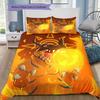 Digimon Bedding Set, 1 Duvet Cover & 2 Pillowcases, Home Decor, Perfect Gift for Digimon Fans