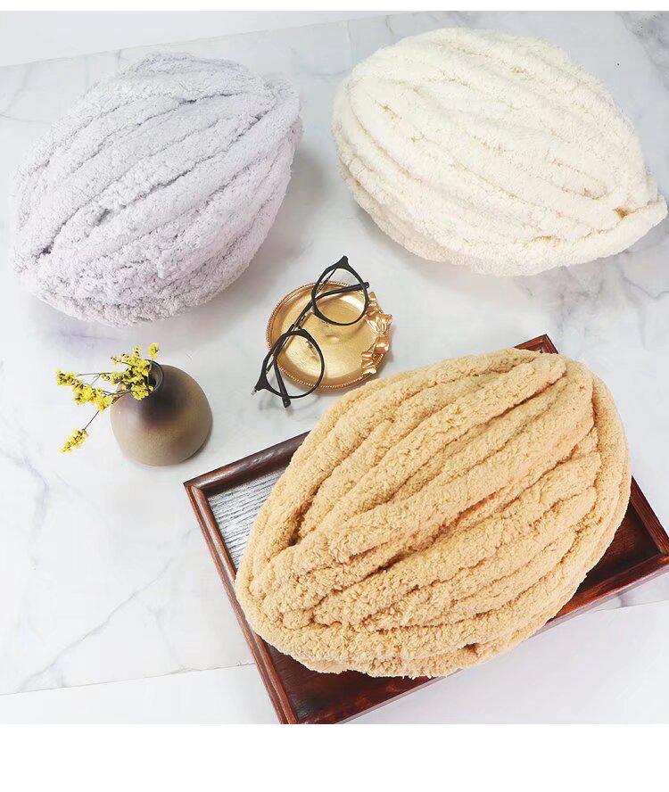 Handmade Chunky Ice Stick Yarn for DIY Knitting: Soft Iceland Finger Yarn for Bags & Scarves