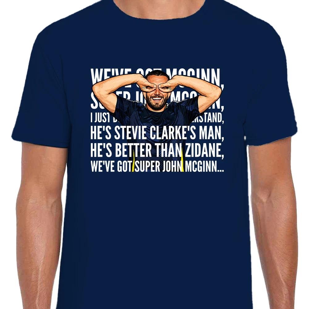 McGinn Scotland Player Chant Adult Navy T-Shirt Scotland World Cup 2026 Tee S