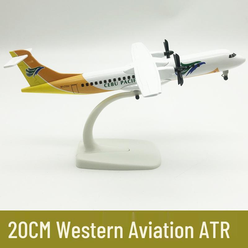 20cm Alloy Vietnam Airlines ATR Passenger Jet Model with Landing Gear - Bulk Discount Available.