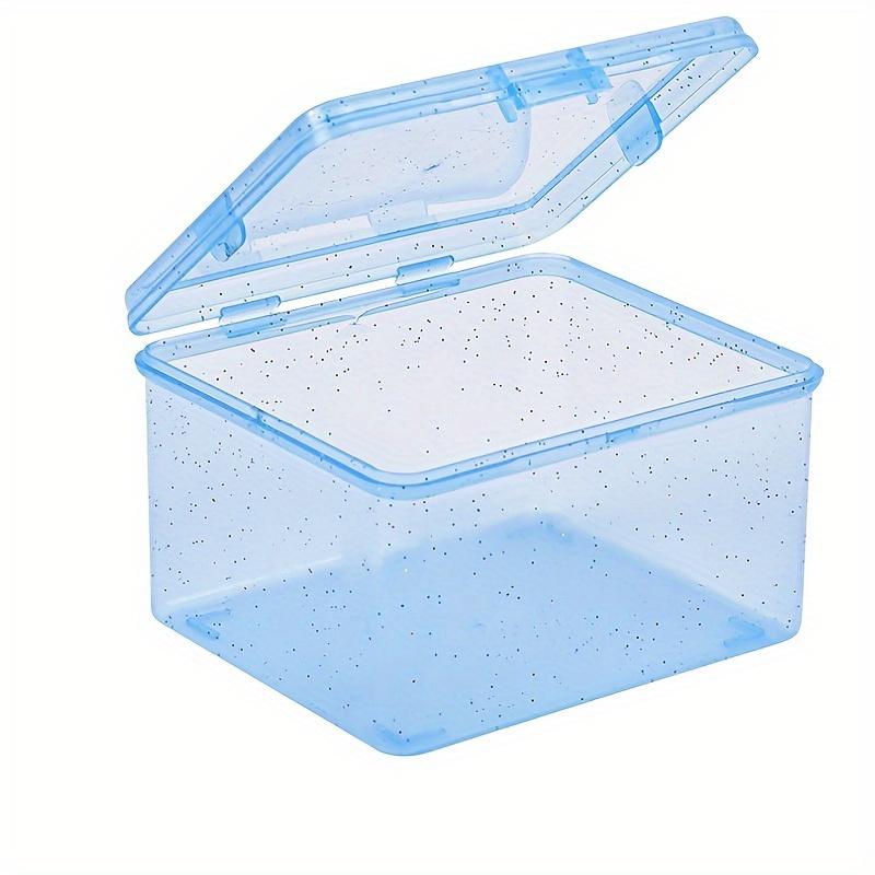 1Pc Flip-Top Storage Box, Suitable for Jewelry And Cosmetics, Modern Plastic Organizers with Dust Covers, Home Storage