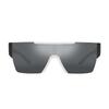 Burberry Temple Logo Print Acetate Square Sunglasses Men's Black