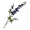 Artificial Delphinium Flower 36.6" Long Stem Faux Silk Bouquets for Tall Vase Realistic Fake