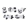 Mini Panda Ceramic Chopstick Rest Cute Cartoon Tableware Spoon Holder Pen Rack For Home Restaurant Kitchen Dining Table Decor