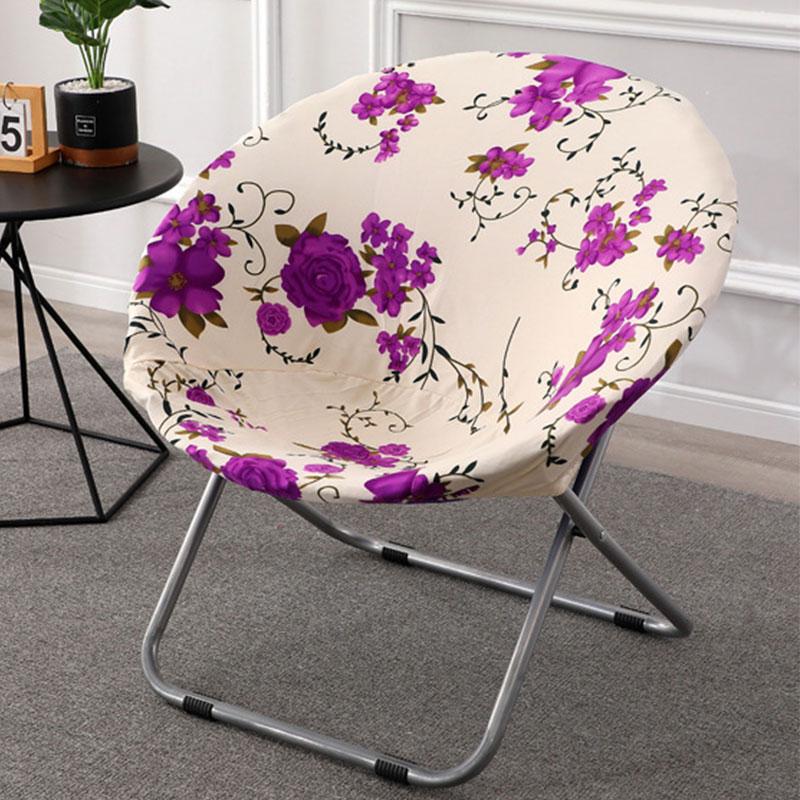 Moon Chair Dust Cover Removable Washable High Stretch Sun Chair Cover Seat Protector Anti-Dirty Elastic Slipcovers (NO Chair)
