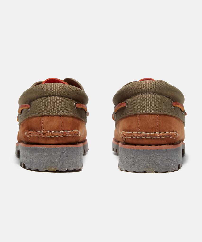 Timberland (Men'S) Authentic Boat Shoes - Medium Brown Nubuck / A6Dxw-Em5