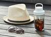 KINTO To Go Bottle 360ml White with Straw, Lightweight, Dishwasher Safe, Double-Walled, 20061