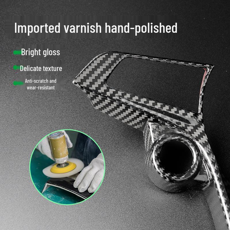 Διακοσμητικό Τιμονιού από Ανθρακονήματα για Alfa Romeo Giulia, Juliet, Stelvio