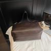 Solid Color Commuter Large Capacity Shoulder Bag Women's Crossbody Bag Underarm Bag