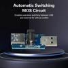 DC5V Power Supply Enhancer USB Power Splitter Module/USB A Power Bank Virtual Load Anti-Shutdown Module Charging Protection Tool